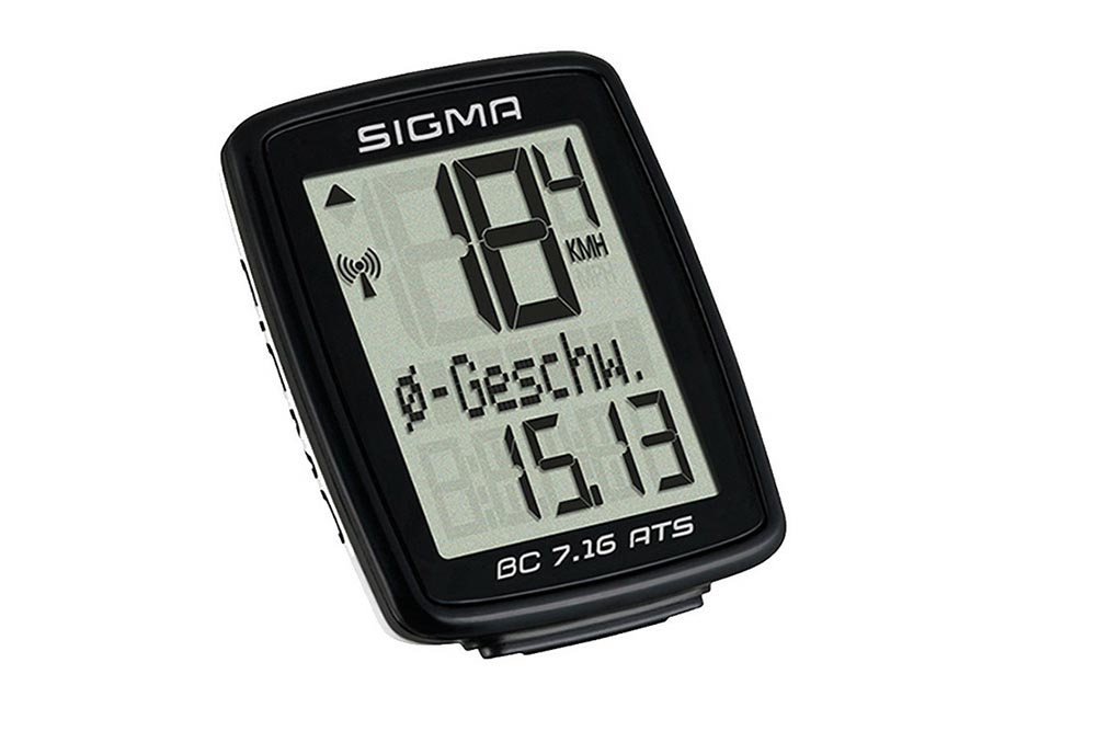 Sigma Sport bc 7.16 ATS bicicleta equipo-negro-blanco 07162 